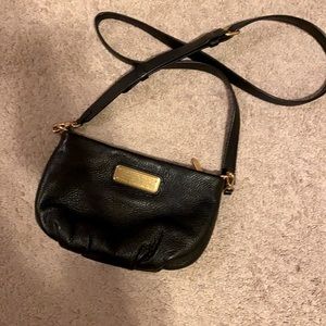 Marc by Marc Jacobs small black leather crossbody